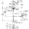 Смеситель Grohe Eurosmart 23537003