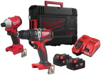 Milwaukee M18 BLPP2A3-502X 4933492844 (шуруповерт, винтоверт, 2 АКБ, кейс)