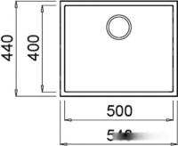 Кухонная мойка Elleci Integra 105 Kuro 86