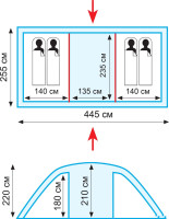 Палатка Tramp Eagle 4 v2