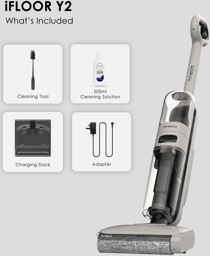 Вертикальный моющий пылесос Tineco iFloor Y2
