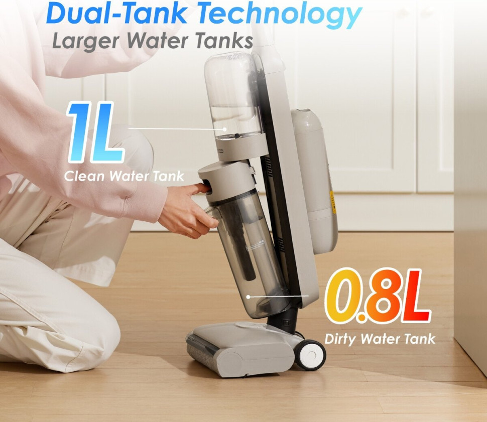 Вертикальный моющий пылесос Tineco iFloor Y2