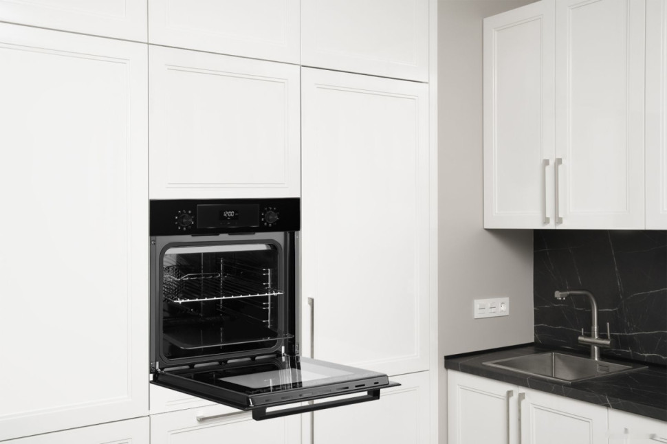 Духовой шкаф Weissgauff EOV 306 SB Black Edition