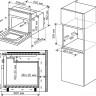 Духовой шкаф Weissgauff EOV 306 SB Black Edition