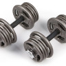 Набор гантелей Atlas Sport Хаммертон 2x9.5 кг