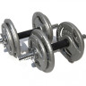 Набор гантелей Atlas Sport Хаммертон 2x9.5 кг