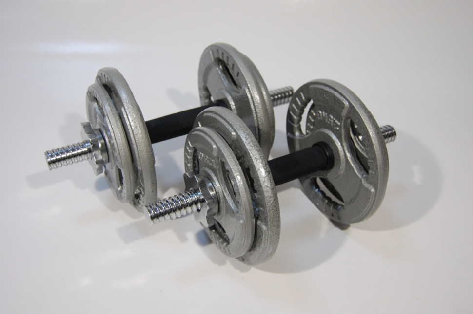 Набор гантелей Atlas Sport Хаммертон 2x9.5 кг