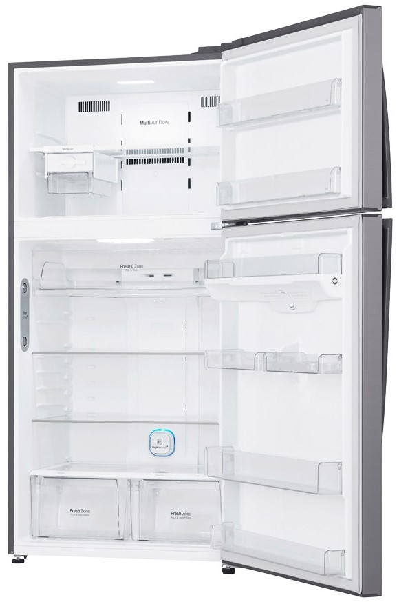 Холодильник с верхней морозильной камерой LG GR-H802 HMHZ