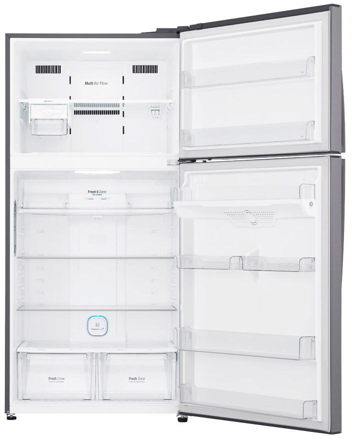 Холодильник с верхней морозильной камерой LG GR-H802 HMHZ