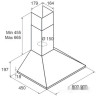 Вытяжка Jet air Gaia WH/A/60 PRF0112627B