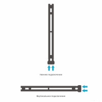 Полотенцесушитель Сунержа Нюанс EU50+ 840х50 051-0212-0840