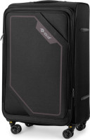 Чемодан-спиннер Solier STL2240 (XL, черный/кофе)