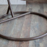 Подвесное кресло LoftyHome Miracle 1919 (grey line/milk)
