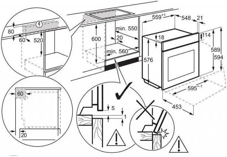 Духовой шкаф Electrolux EOF8H39H