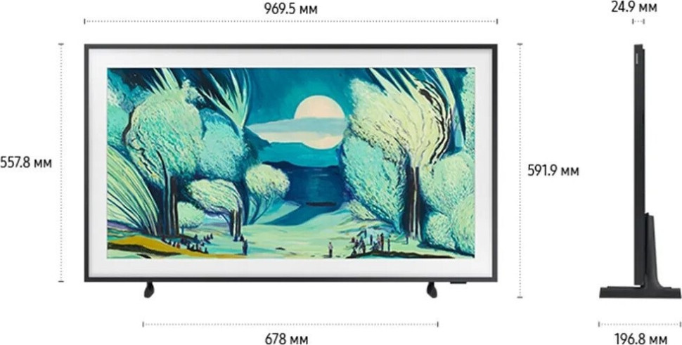 Телевизор Samsung The Frame QLED LS03F QE43LS03FAUXRU