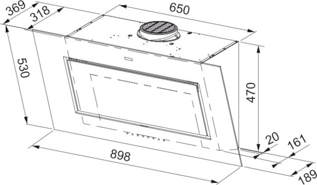 Вытяжка Franke Mythos FMY PER PRO BK F90 330.0682.354