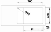 Кухонная мойка Blanco Lemis XL 6 S-IF Compact