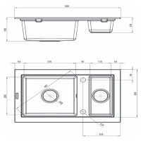 Кухонная мойка Deante Country ZQU 7513