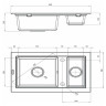 Кухонная мойка Deante Country ZQU 7513