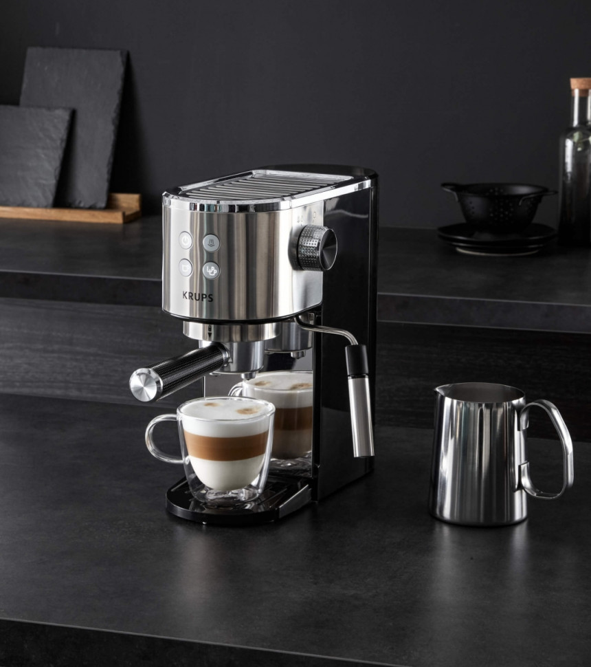 Рожковая помповая кофеварка Krups Virtuoso XP442C11