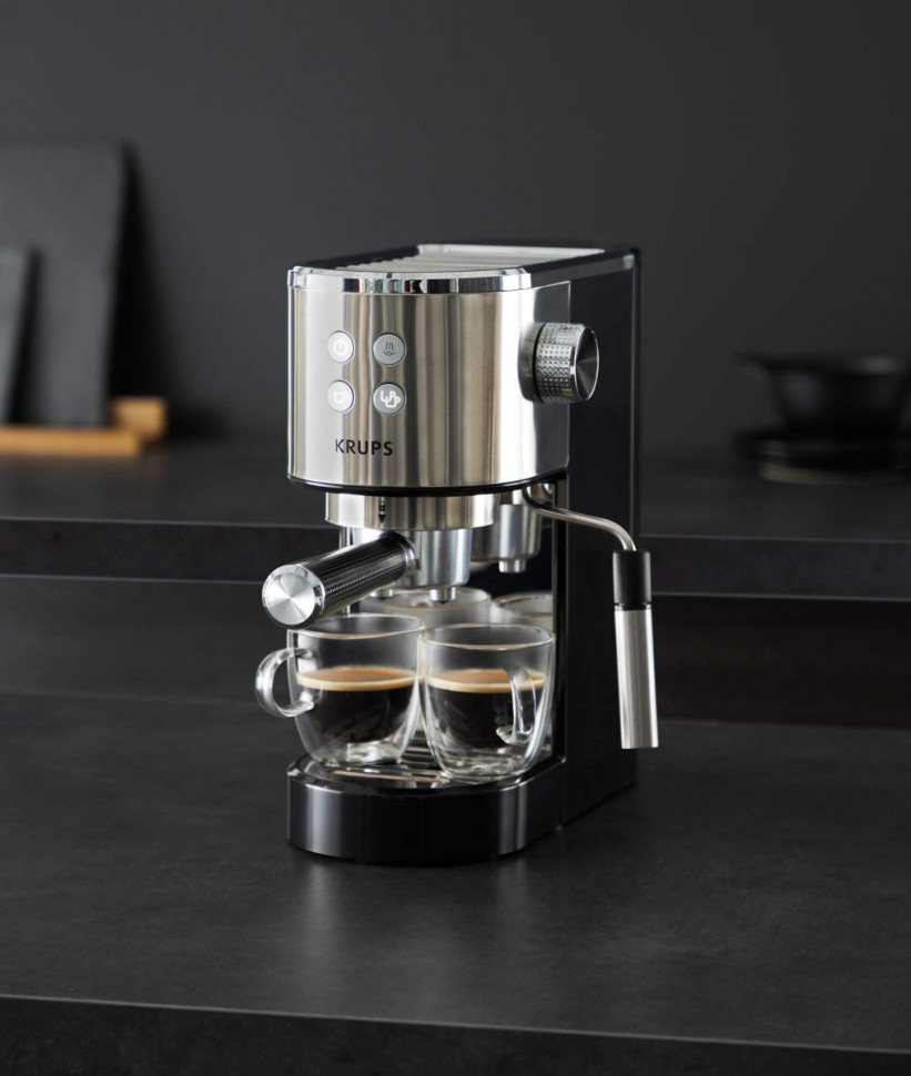 Рожковая помповая кофеварка Krups Virtuoso XP442C11