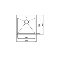 Кухонная мойка Kaiser KTM-5451