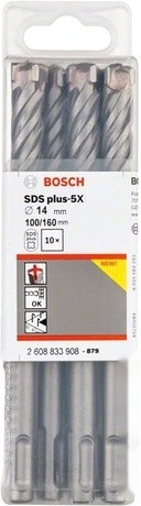 Бур Bosch 2608833908 (10 предметов)