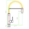 Смеситель Zorg Inox Master SZR-2141