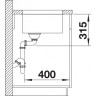 Кухонная мойка Blanco Andano 400-U (без клапана-автомата) 522959