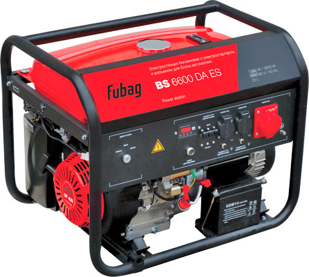 Генератор FUBAG BS 6600 DA ES