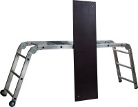 Лестница-помост Алюмет SMS363 (3x6x3 ступеней)