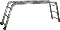 Лестница-помост Алюмет SMS363 (3x6x3 ступеней)