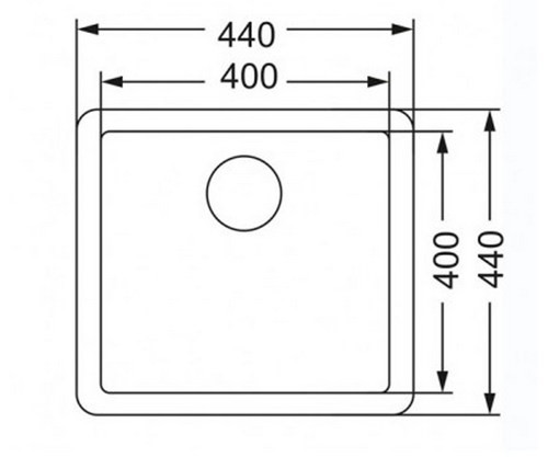 Кухонная мойка Asil AS 357