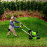 Газонокосилка Greenworks GD60LM61 2519107 (без АКБ)