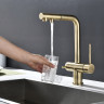 Смеситель Paulmark Serpentine SE213222-BR (бронза)