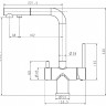 Смеситель Paulmark Serpentine SE213222-BR (бронза)