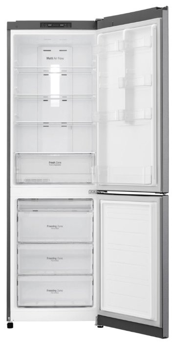 Холодильник с нижней морозильной камерой LG GA-B419 SLJL