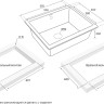 Кухонная мойка Paulmark Gera PM205546-GR серый