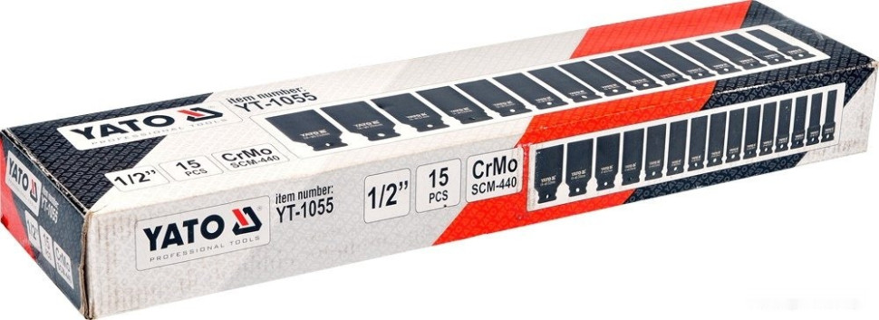 Бита Yato YT-1055 (15 предметов)