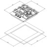 Варочная панель Weissgauff HGG 451 WGB