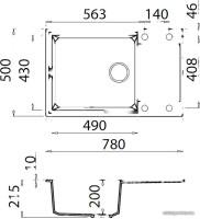 Кухонная мойка Elleci Easy 310 M78 Espresso