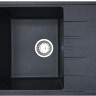 Кухонная мойка БелЭворс Mila R + смеситель W74004-2 + дозатор L405F (черный)