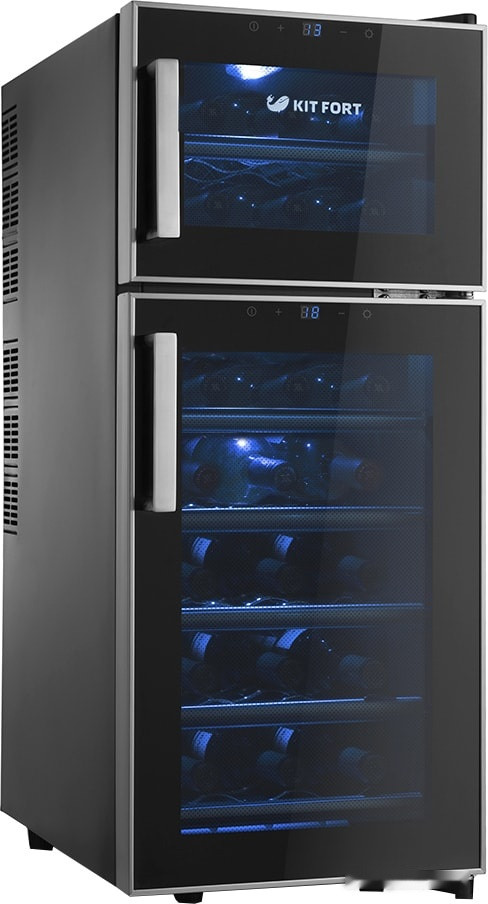Винный шкаф Kitfort KT-2407 Black