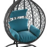 Подвесное кресло LoftyHome Noni 1147 (dark grey/blue)