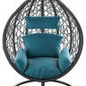 Подвесное кресло LoftyHome Noni 1147 (dark grey/blue)