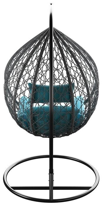 Подвесное кресло LoftyHome Noni 1147 (dark grey/blue)