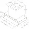 Вытяжка Elica Box In LX/BL MAT/A/90