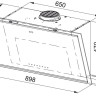 Вытяжка Franke Mythos FMY PRO 907 FM BK/IX 330.0682.352