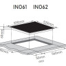 Варочная панель Zorg INO61 (черный)