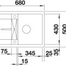 Кухонная мойка Blanco Metra 45S Compact (алюметаллик)